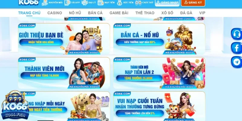 Sự kiện nạp tiền là tặng thưởng ngay