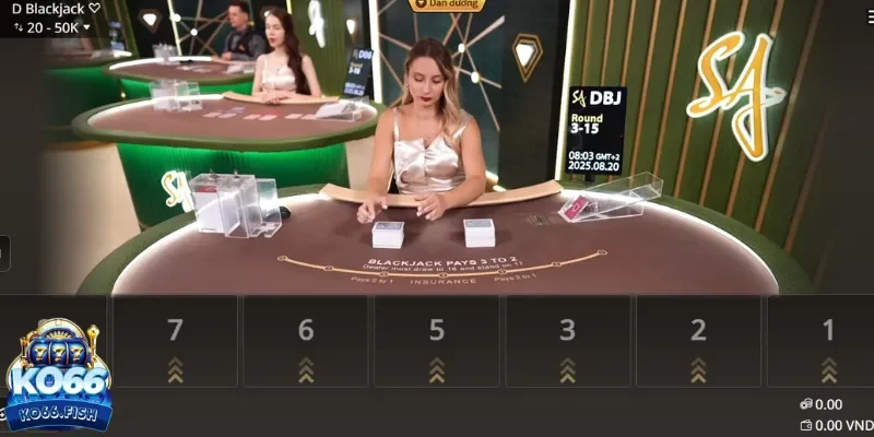 Blackjack online với cách chơi dễ nắm