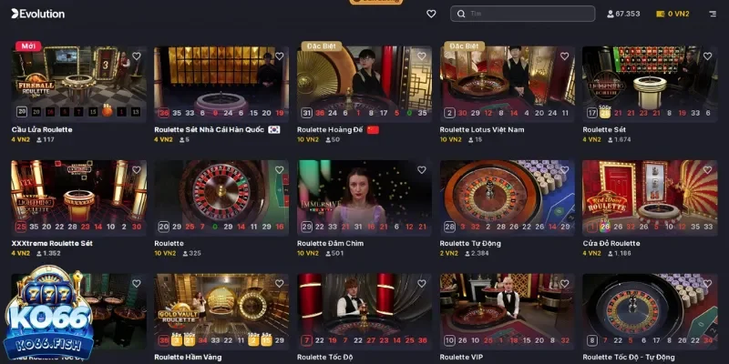 Chơi Roulette có ngay ưu đãi vip