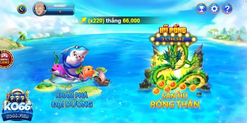 Tỷ phú đại dương bắn cá KO66